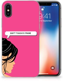 B2Ctelecom iPhone X/10 | Xs Hoesje Woman DTMP