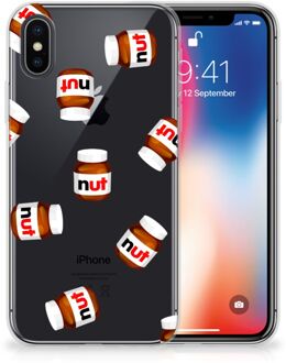 B2Ctelecom iPhone X/10 | Xs TPU Siliconen Hoesje Nut Jar