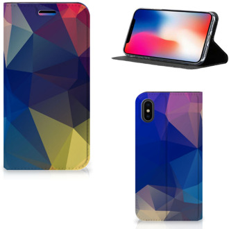 B2Ctelecom iPhone X Case Polygon Dark