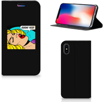 B2Ctelecom iPhone X Case Popart Oh Yes