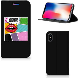 B2Ctelecom iPhone X Case Popart Princess