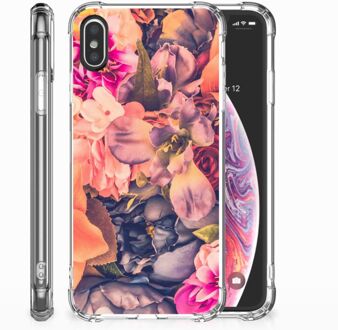 B2Ctelecom iPhone X | Xs Hoesje Design Bosje Bloemen