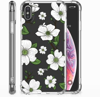 B2Ctelecom iPhone X | Xs Hoesje Design Dogwood Flowers