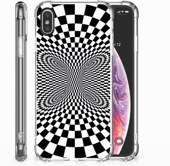 B2Ctelecom iPhone X | Xs Siliconen Hoesje Design Illusie