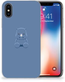 B2Ctelecom iPhone X | Xs TPU Hoesje Baby Rhino