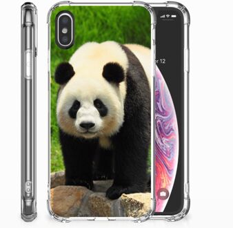 B2Ctelecom iPhone X | Xs TPU-Siliconen Hoesje Design Panda