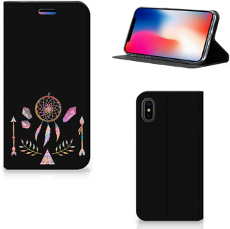 B2Ctelecom iPhone X | Xs Wallet Case Boho Dreamcatcher