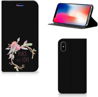 B2Ctelecom iPhone X | Xs Wallet Case Boho Text