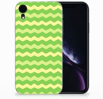 B2Ctelecom iPhone XR Backcase Waves Green