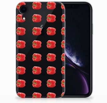 B2Ctelecom iPhone XR Backcover Hoesje Paprika Red