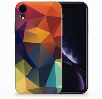 B2Ctelecom iPhone XR Backcover Hoesje Polygon Color