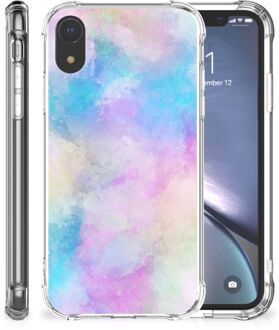 B2Ctelecom iPhone Xr Backcover Hoesje Watercolor Light