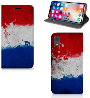 B2Ctelecom iPhone XR Bookcover met magneetsluiting Nederlandse Vlag