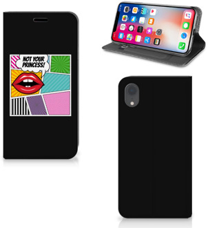 B2Ctelecom iPhone XR Bookcover met magneetsluiting Popart Princess