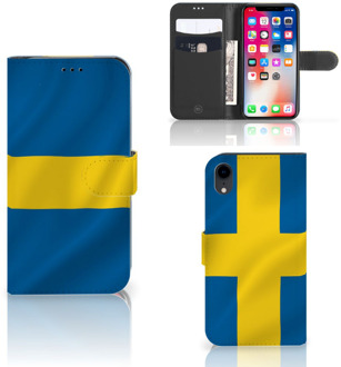 B2Ctelecom iPhone XR Bookstyle Case Zweden