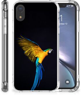 B2Ctelecom iPhone XR Case Anti-shock Papegaai