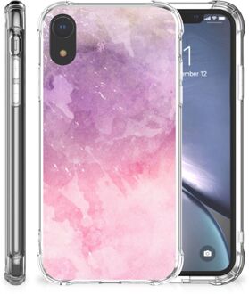 B2Ctelecom iPhone XR Case Anti-shock Pink Purple Paint