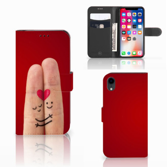 B2Ctelecom iPhone XR Flip Cover Liefde