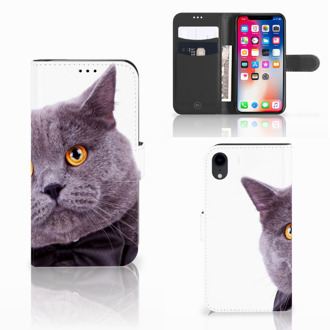 B2Ctelecom iPhone XR Flipcase Kat