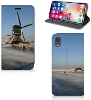 B2Ctelecom iPhone Xr Flipcover Schaatsers