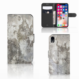 B2Ctelecom iPhone Xr hoesje Design Beton