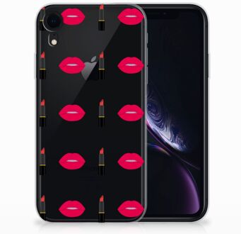 B2Ctelecom iPhone XR Hoesje Lipstick Kiss