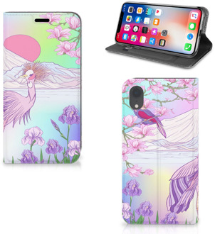 B2Ctelecom iPhone XR Hoesje met magneetsluiting Bird