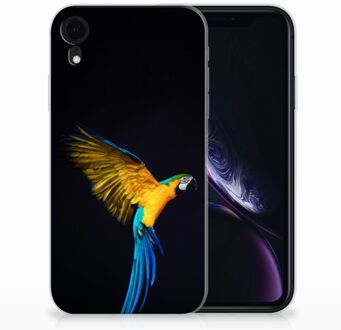 B2Ctelecom iPhone XR Hoesje Papegaai