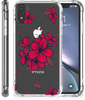 B2Ctelecom iPhone XR Shockproof Case Blossom Red