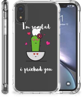 B2Ctelecom iPhone XR Shockproof Case Cactus Glad