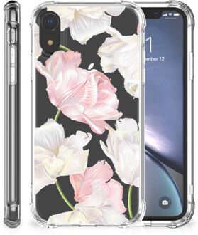 B2Ctelecom iPhone XR Shockproof Hoesje Lovely Flowers