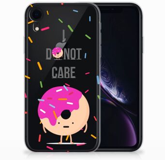 B2Ctelecom iPhone XR Silicone Back Cover  Donut