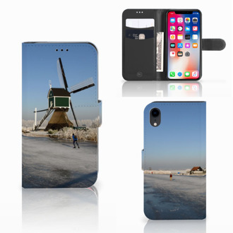 B2Ctelecom iPhone Xr Stand Case Schaatsers