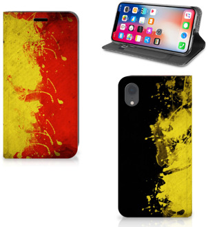 B2Ctelecom iPhone Xr Standcase Hoesje Design Belgische Vlag