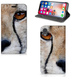 B2Ctelecom iPhone Xr Standcase Hoesje Design Cheetah