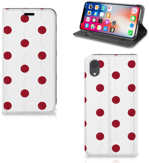 B2Ctelecom iPhone Xr Standcase Hoesje Design Cherries