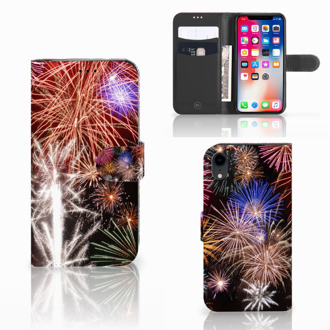 B2Ctelecom iPhone Xr Standcase Vuurwerk