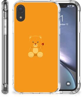 B2Ctelecom iPhone XR Stevige Bumper Hoesje Baby Beer