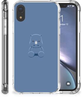 B2Ctelecom iPhone XR Stevige Bumper Hoesje Baby Rhino