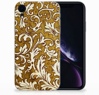 B2Ctelecom iPhone Xr TPU-siliconen Hoesje Design  Barok Goud