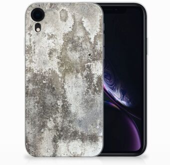 B2Ctelecom iPhone Xr TPU-siliconen Hoesje Design  Beton