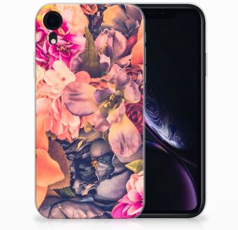 B2Ctelecom iPhone Xr TPU-siliconen Hoesje Design  Bosje Bloemen