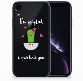 B2Ctelecom iPhone Xr TPU-siliconen Hoesje Design  Cactus Glad