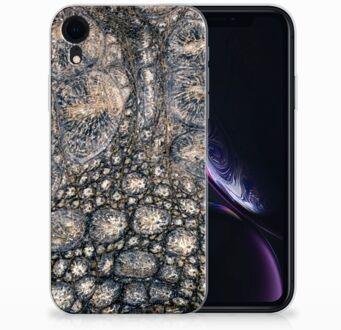 B2Ctelecom iPhone Xr  TPU-siliconen Hoesje Krokodillenprint