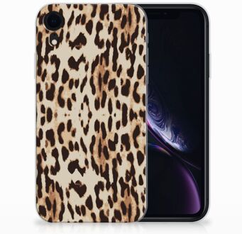 B2Ctelecom iPhone Xr  TPU-siliconen Hoesje Leopard