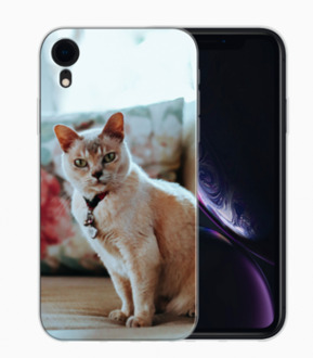 B2Ctelecom iPhone Xr  TPU-siliconen Hoesje Maken met Foto en Naam