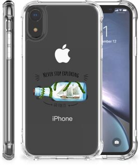 B2Ctelecom iPhone Xr  TPU-siliconen-siliconen Hoesje Boho Bottle