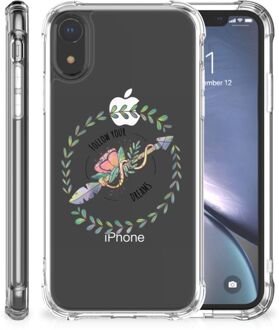 B2Ctelecom iPhone Xr  TPU-siliconen-siliconen Hoesje Boho Dreams