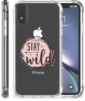 B2Ctelecom iPhone Xr  TPU-siliconen-siliconen Hoesje Boho Stay Wild