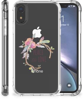 B2Ctelecom iPhone Xr  TPU-siliconen-siliconen Hoesje Boho Text